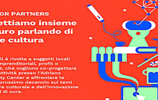 Iniziativa Adriano Community Center: Call for Partner "Future Days" rivolta a soggetti locali e realtà imprenditoriali, profit o non-profit.
