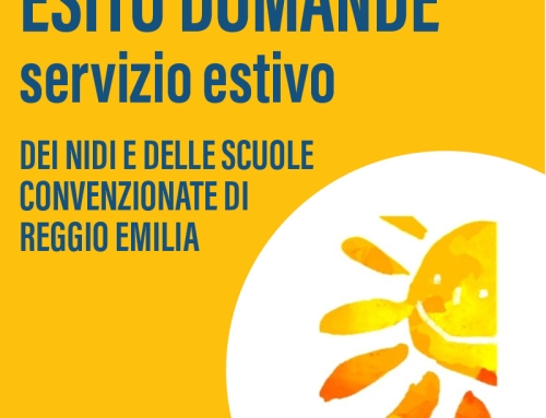 Servizio Estivo Scuole Reggio Emilia – ESITO DOMANDE