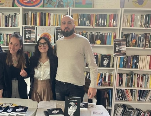 Lo scrittore Cannova presenta il suo libro nella biblioteca di Casa Amica